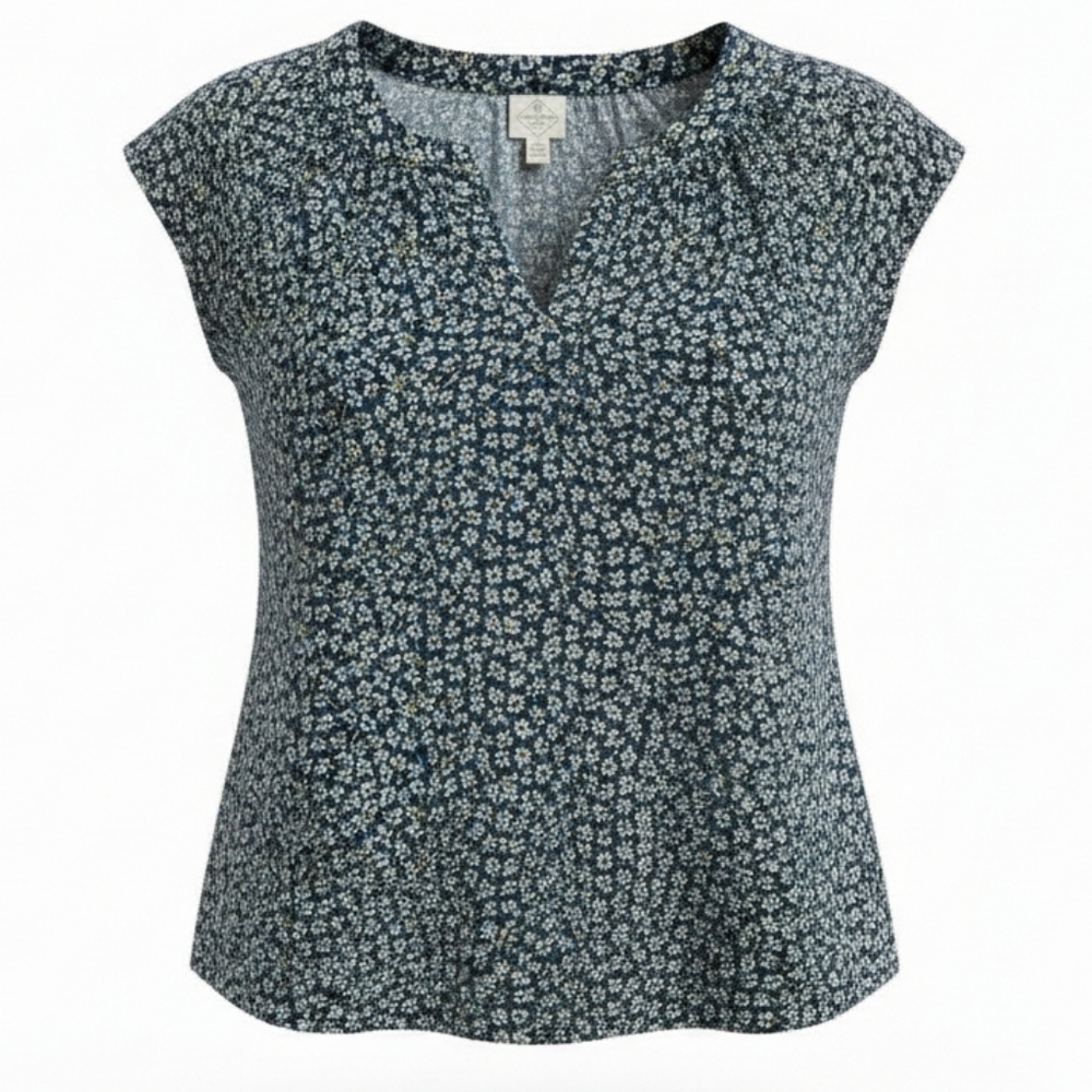 St. John's Bay Women's  Floral Print Blouse - PXXL